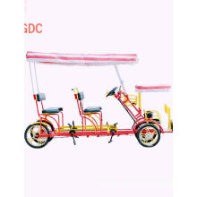 Hot Sale Aluminium Alloy Rim Family  20 Inch 4 Wheeler Tandem Rental Passengers 4 Person